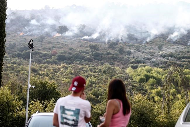 Hundreds are evacuated as tinderbox Spain tackles wildfires | iNFOnews.ca
