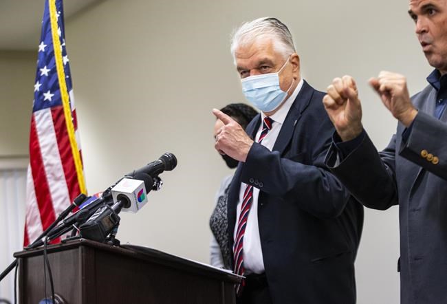 Nevada governor: No masks at events that require vaccines | iNFOnews.ca