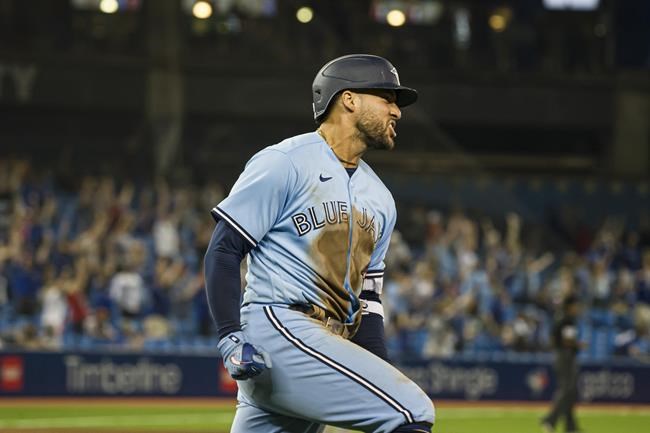 Blue Jays outfielder George Springer on 10-day injured list with knee sprain | iNFOnews.ca Blue Jays outfielder George Springer on 10-day injured list with knee sprain | iNFOnews.ca