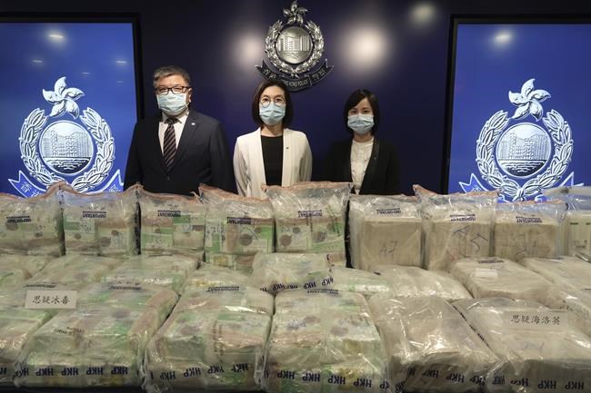 Hong Kong police seize meth, heroin worth $25 million | iNFOnews.ca Hong Kong police seize meth, heroin worth $25 million | iNFOnews.ca