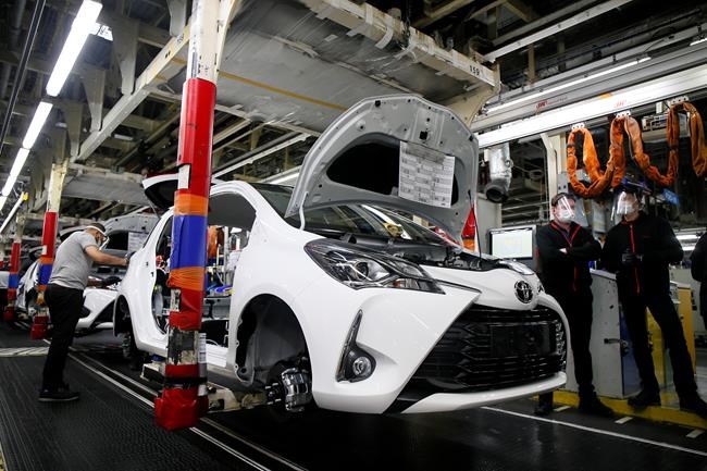 Under delta, supply chain strains, Toyota slashes production | iNFOnews.ca CP459872098