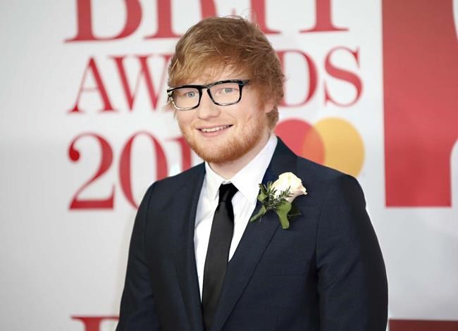 Ed Sheeran says new 'coming of age' album coming in October | iNFOnews.ca CP421815759