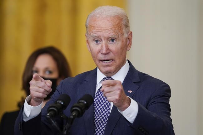 Biden's view of job comes into focus after Afghan collapse | iNFOnews.ca
