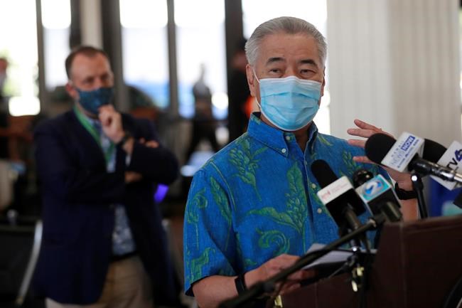 Governor: Now is not a good time to travel to Hawaii | iNFOnews.ca CP984320397