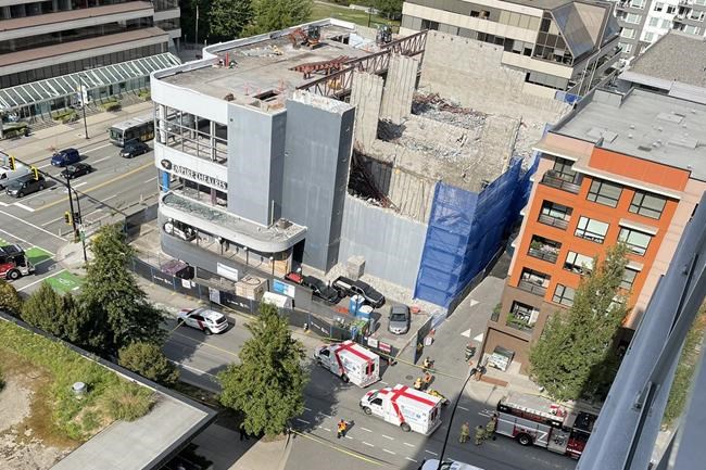 One presumed dead, one injured in collapse at B.C. construction site: RCMP | iNFOnews.ca