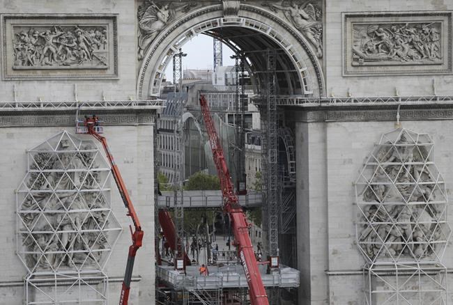 Arc de Triomphe to be wrapped for posthumous work by Christo | iNFOnews.ca Arc de Triomphe to be wrapped for posthumous work by Christo | iNFOnews.ca