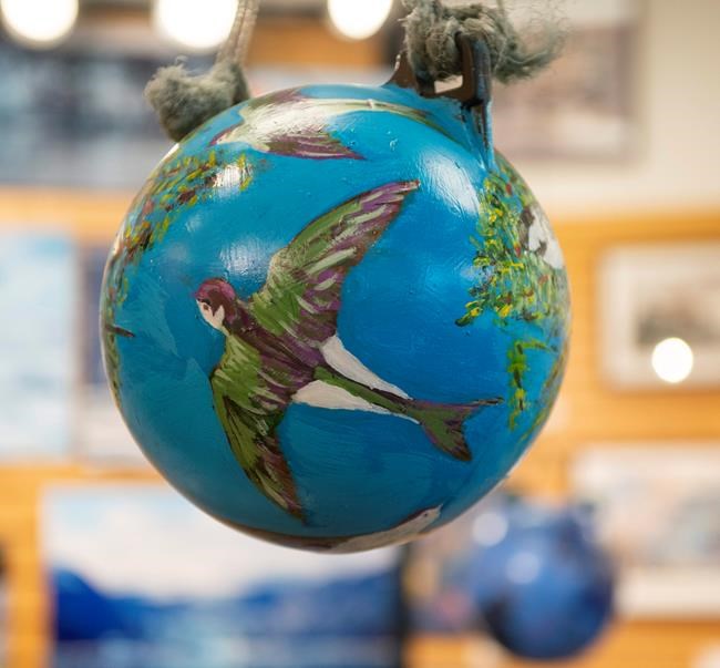 Brave Heart puts painted buoys on fundraiser auction block | iNFOnews.ca