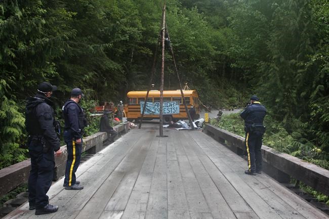 Forest company, RCMP, old-growth defenders due in court this month for four hearings | iNFOnews.ca