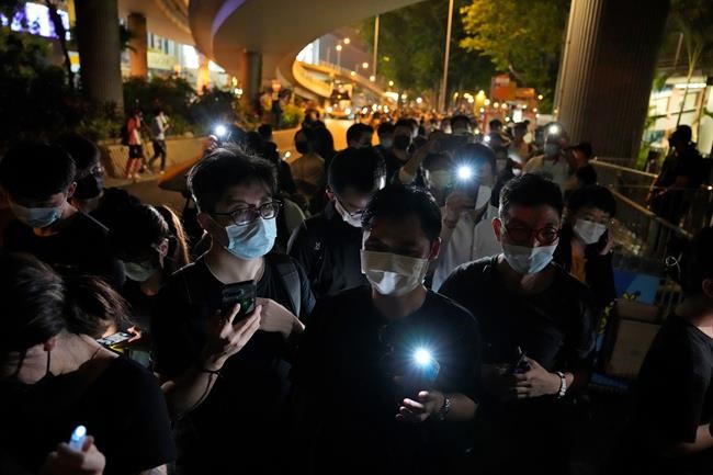 Group behind Hong Kong's Tiananmen vigil denies foreign ties | iNFOnews.ca CP80340442