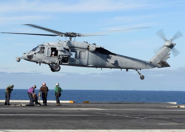 US Navy IDs 5 killed in helicopter crash off California | iNFOnews.ca