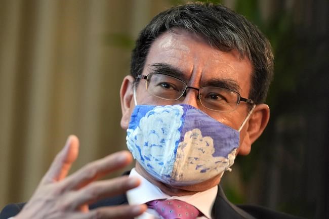 Vaccine chief Kono popular favorite to become Japan's leader | iNFOnews.ca