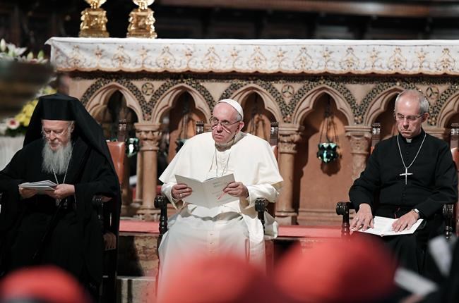 Pope, patriarch, Canterbury archbishop make climate appeal | iNFOnews.ca