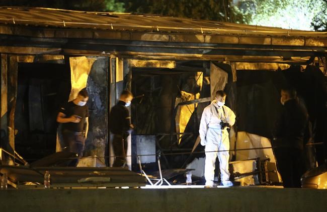 N. Macedonia: Blaze at COVID-19 field hospital kills 14 | iNFOnews.ca