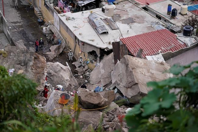 At least 1 dead, 10 missing in landslide near Mexico City | iNFOnews.ca