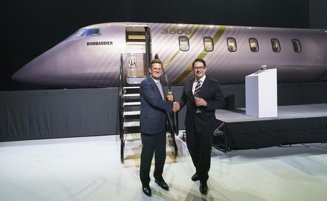Bombardier updates mid-sized business jet with launch of Challenger 3500 | iNFOnews.ca