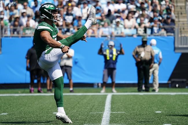 Jets kicker Ammendola has stunning debut as punter in pinch | iNFOnews.ca