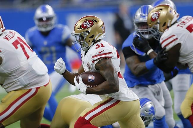 49ers RB Raheem Mostert to undergo season-ending surgery | iNFOnews.ca
