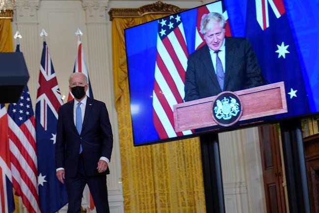 Biden announces Indo-Pacific alliance with UK, Australia | iNFOnews.ca