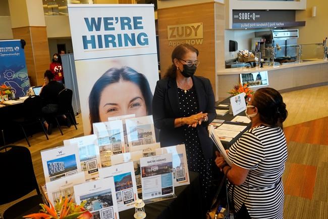 US unemployment claims rise after hitting pandemic low | iNFOnews.ca