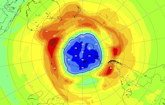 Ozone hole over Antarctica larger than usual, scientists say | iNFOnews.ca