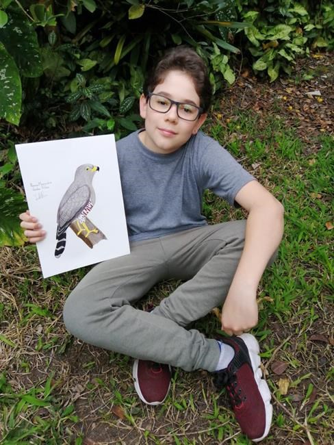 Colombian teen draws, donates bird guide to raise awareness | iNFOnews.ca