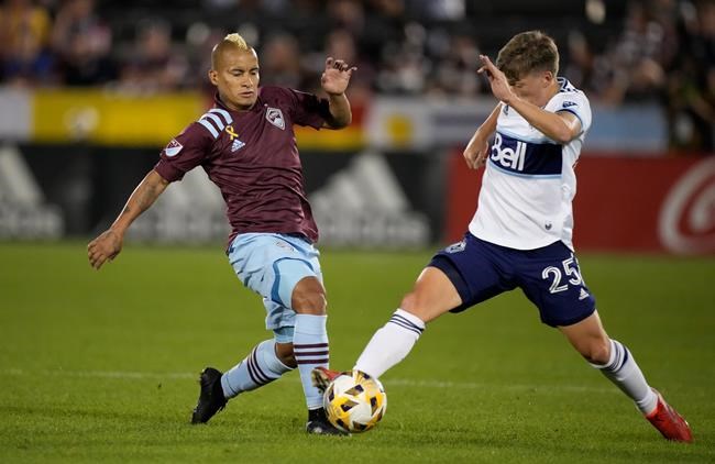 Brian White pulls Whitecaps even in 1-1 draw with Rapids | iNFOnews.ca