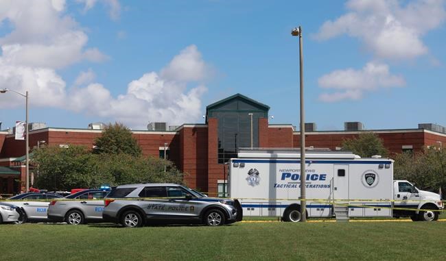 Police: 2 shot at Virginia high school, suspect in custody | iNFOnews.ca