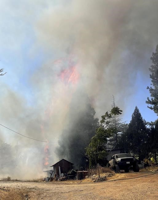 Woman arrested on suspicion of starting California blaze | iNFOnews.ca