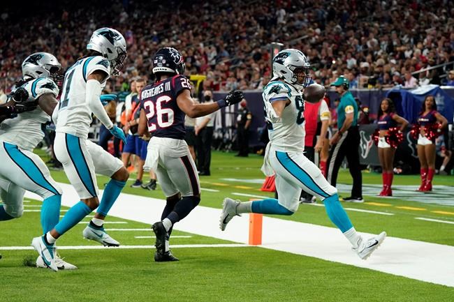 Darnold, defense lead Panthers past Texans; McCaffrey hurt | iNFOnews.ca CP580575868