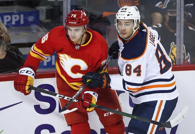 First-round pick Bourgault scores, adds assist in Oilers pre-season win over Flames | iNFOnews.ca