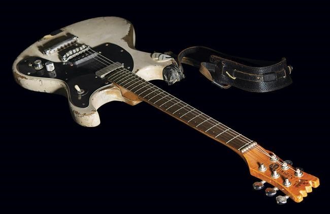 Johnny Ramone's guitar sells for more than $900,000 | iNFOnews.ca Johnny Ramone's guitar sells for more than $900,000 | iNFOnews.ca