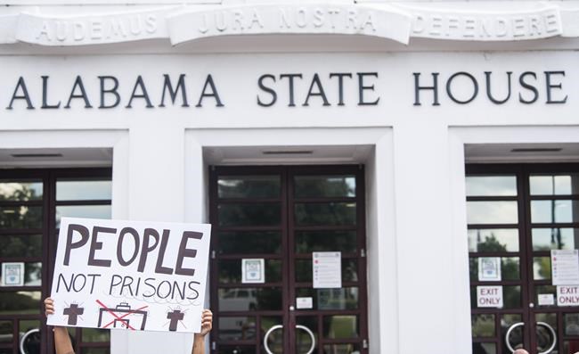 Alabama lawmakers OK plan to build prisons with virus cash | iNFOnews.ca