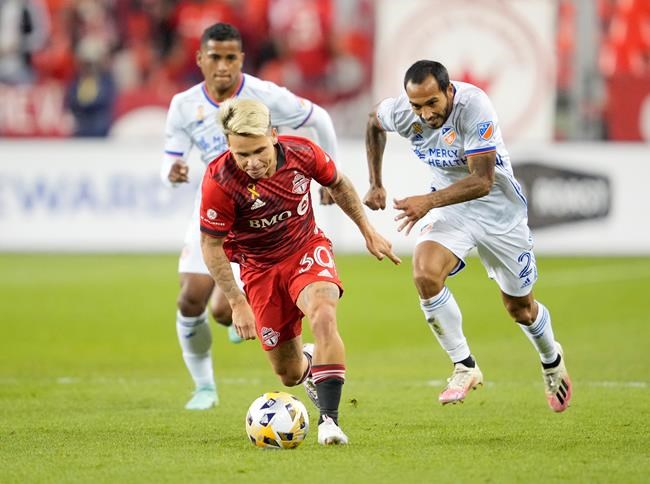 Toronto FC stages second-half rally to defeat FC Cincinnati 3-2 and exit MLS basement | iNFOnews.ca CP1875520230