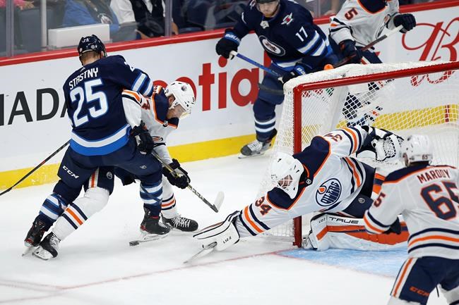 Harkins' three-point night powers Winnipeg Jets to 5-1 win over Edmonton Oilers | iNFOnews.ca