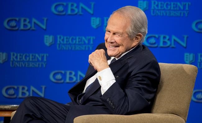 Pat Robertson steps down as host of long-running '700 Club' | iNFOnews.ca