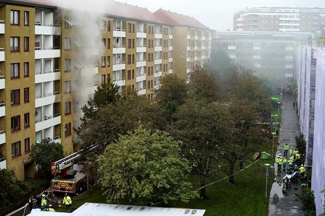 Sweden seeks building explosion suspect, orders custody | iNFOnews.ca CP657778200