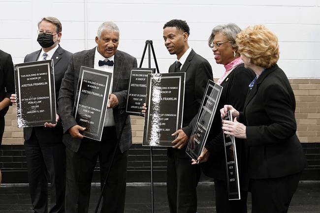 Detroit posthumously honors Franklin with post office naming | iNFOnews.ca