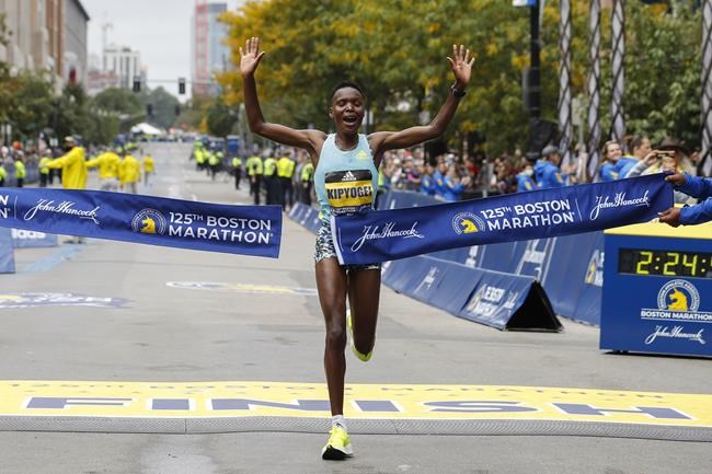 Changed race, familiar result: Kenyans sweep Boston Marathon | iNFOnews.ca Changed race, familiar result: Kenyans sweep Boston Marathon | iNFOnews.ca