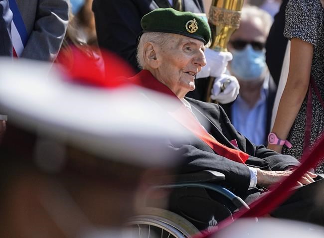 Hubert Germain dies at 101; helped free France from Nazis | iNFOnews.ca
