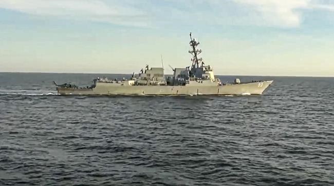 Russia says it pushed US destroyer from area near its waters | iNFOnews.ca
