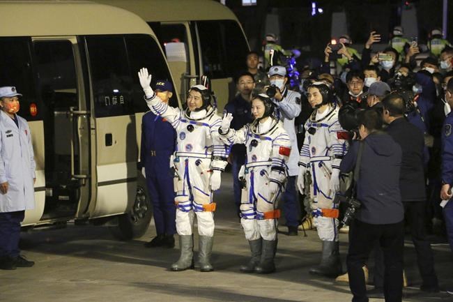 China launches 3 astronauts on 6-month space station mission | iNFOnews.ca