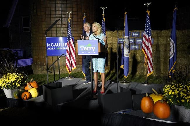 Jill Biden travels to Virginia, New Jersey to help Democrats | iNFOnews.ca