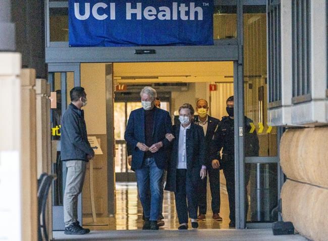 Clinton, on the mend, 'touched by the outpouring of support' | iNFOnews.ca