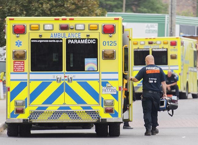 Two Quebec companies unveil all-electric ambulance with eye to global market | iNFOnews.ca CP529254873