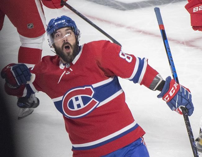 Mathieu Perreault hat trick leads Canadiens over Detroit for first win of season | iNFOnews.ca