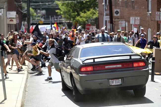 Woman recalls total 'terror' of Charlottesville car attack | iNFOnews.ca CP627912544