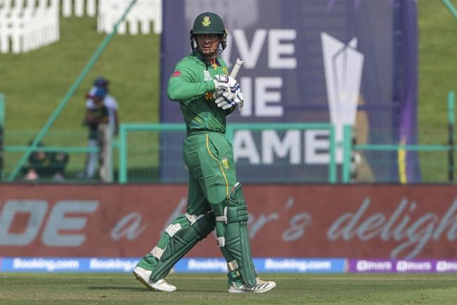 De Kock protest after South Africa team ordered to take knee | iNFOnews.ca