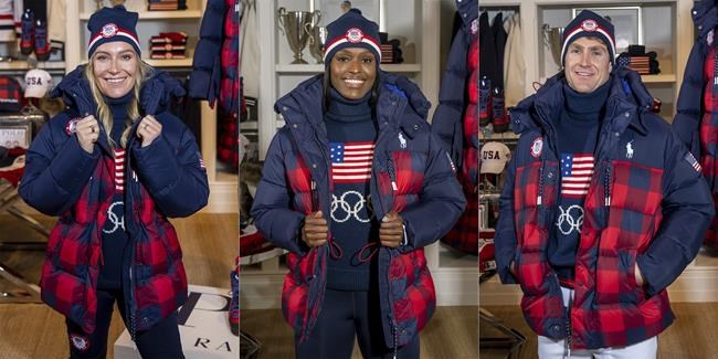 Ralph Lauren rolls out buffalo plaid for Team USA in Beijing | iNFOnews.ca