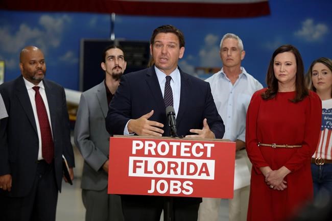 DeSantis sets date for special session on vaccine mandates | iNFOnews.ca