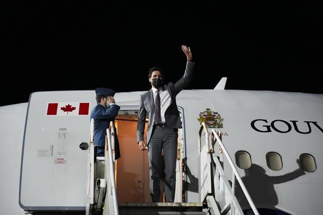 Trudeau in Glasgow and this year's Silver Cross Mother: In The News for Nov. 1 | iNFOnews.ca CP68811703